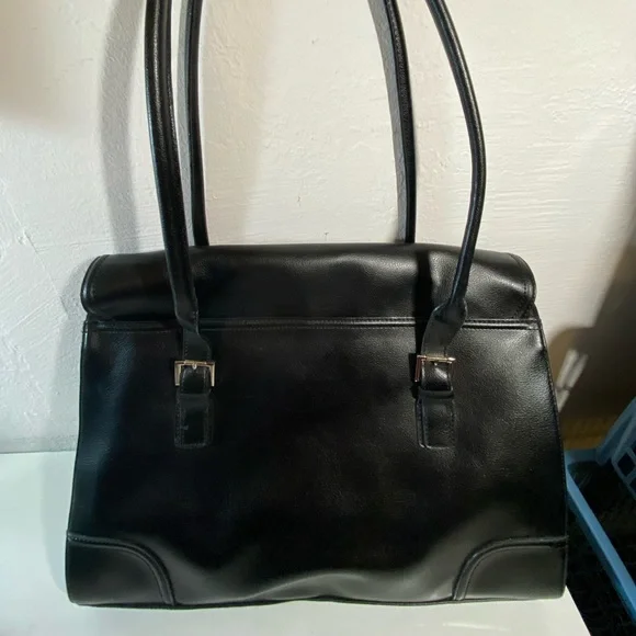 Brand new black Liz Claiborne large work satchel Totes